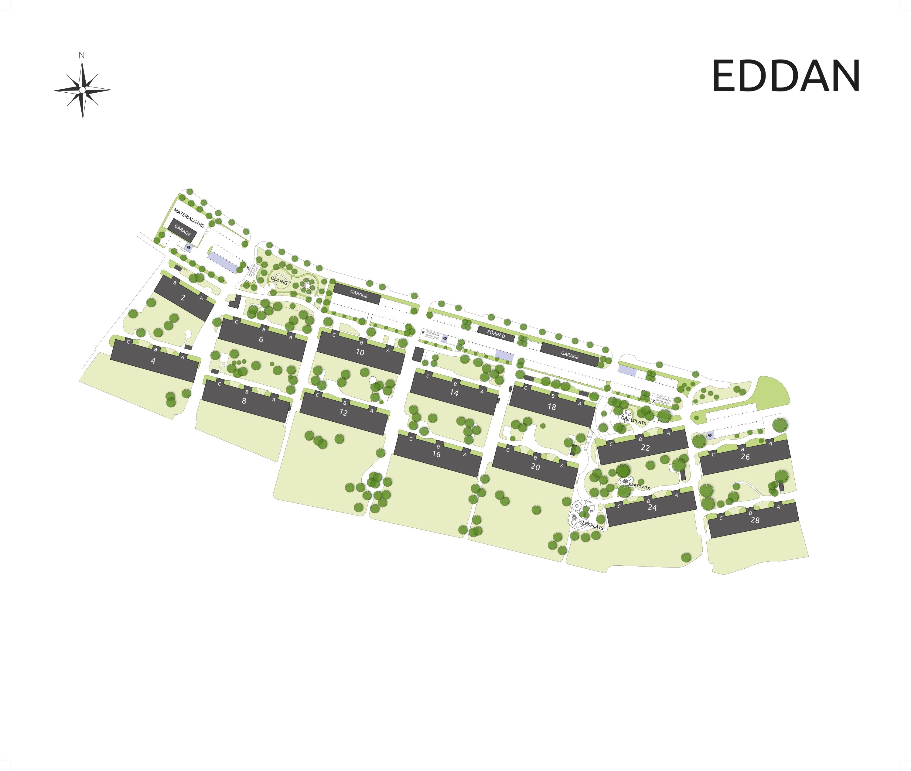 Områdeskarta Eddan